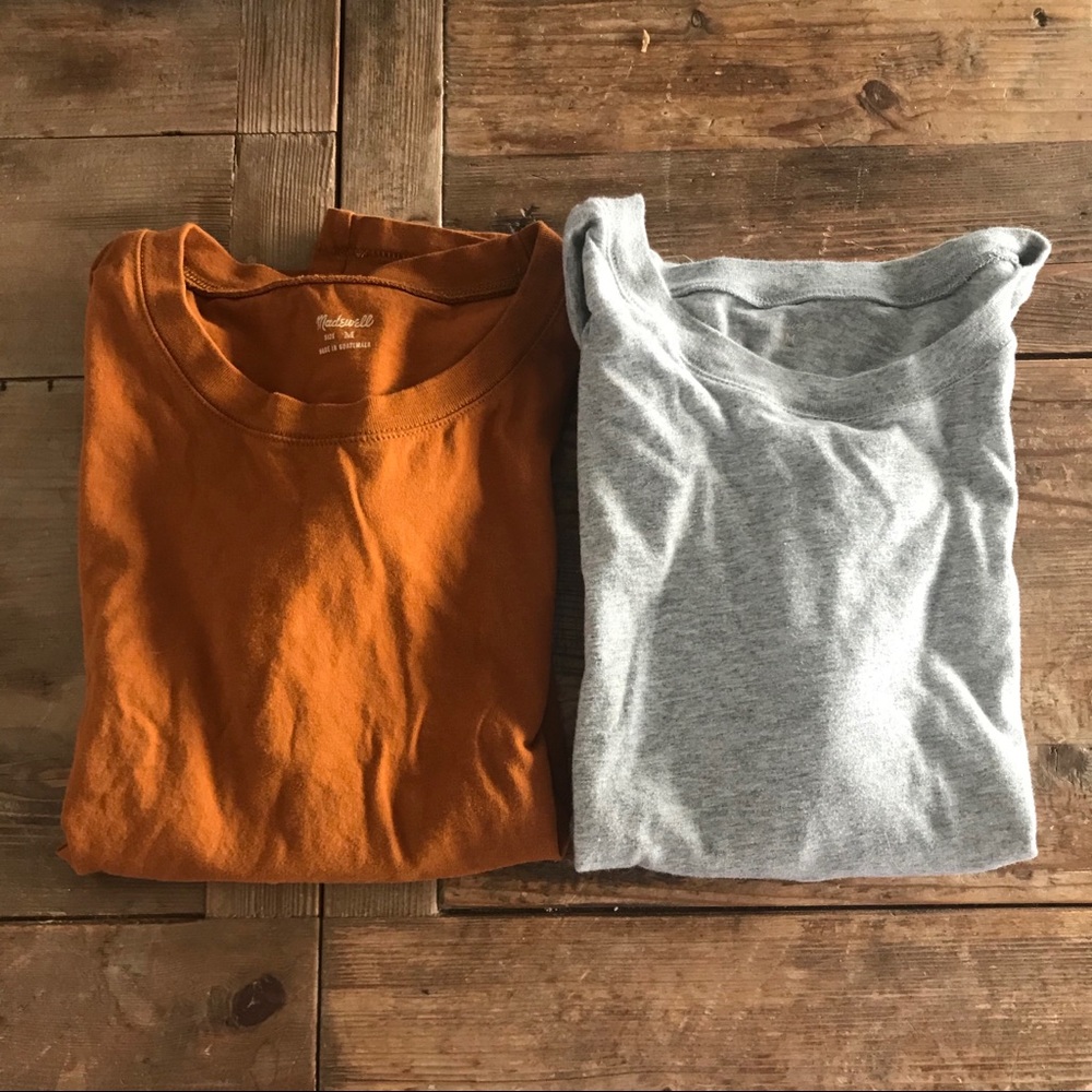 Two madewell short sleeve tees